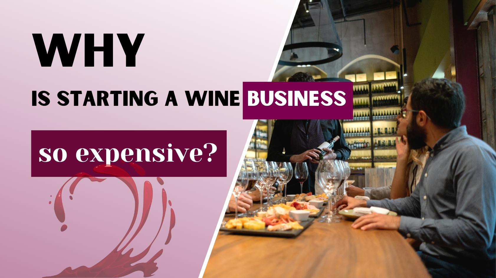 Why is starting a wine business so expensive?