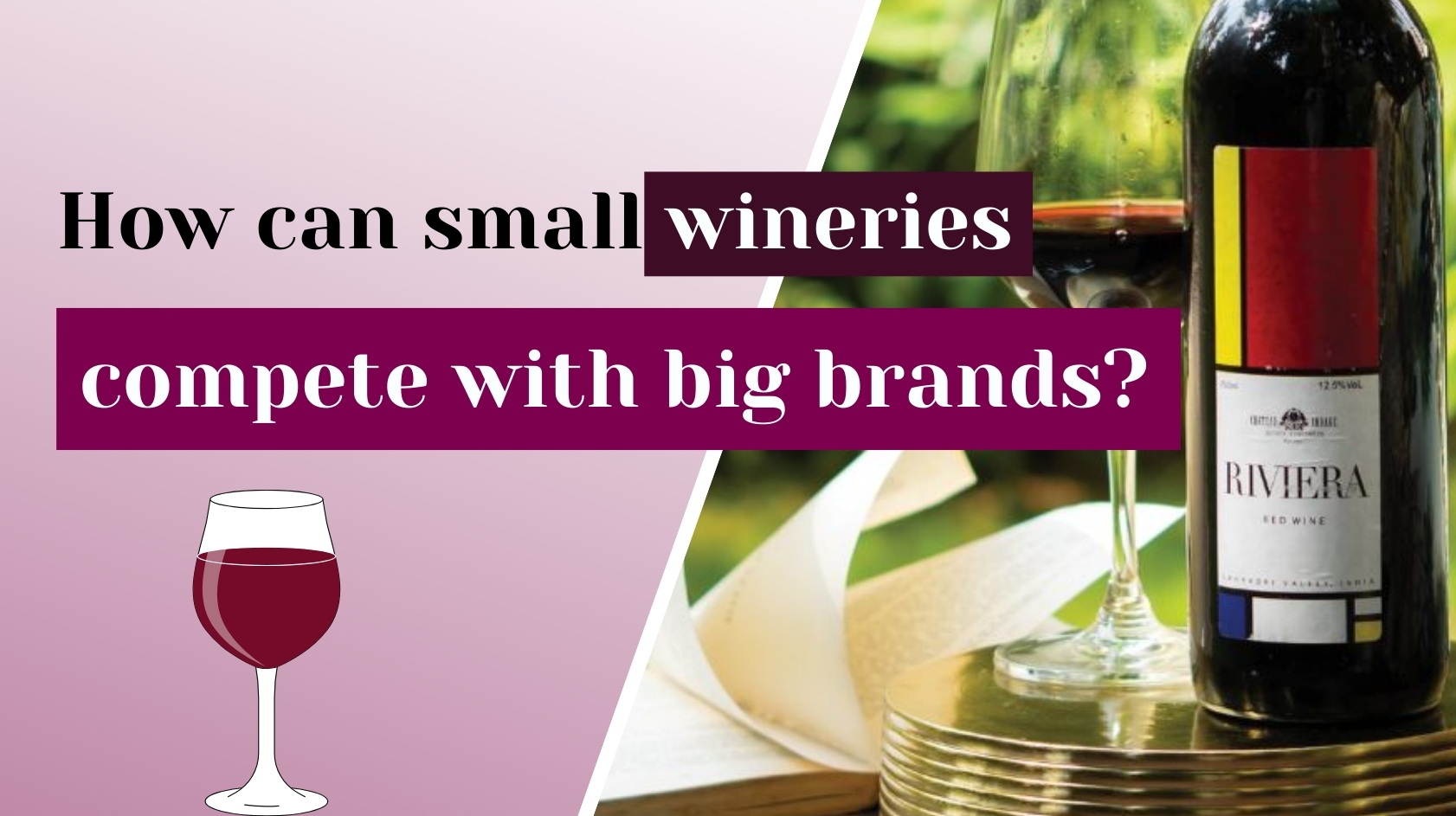How can small wineries compete with big brands?